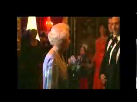 il divo meets the queen at the RNIB Royal Gala 2013