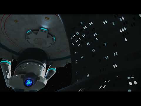 Enterprise B Joins Galaxy Class For Servicing - Short- Gigantic Ships!