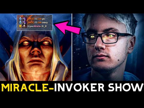 When Miracle- Invoker Turns into "GOD MODE" Everyone Enjoying The Miracle- SHOW | DOTA 2 Micro