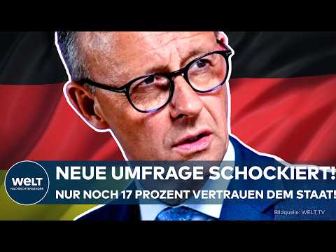 Video Thumbnail: VERTRAUENSKRISE ESKALIERT: Neues Rekordtief! Deutsche rechnen mit Behörden und Beamten ab!