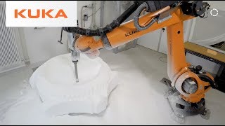 Advanced Robotic Milling for Film Props | Product Demo | KUKA