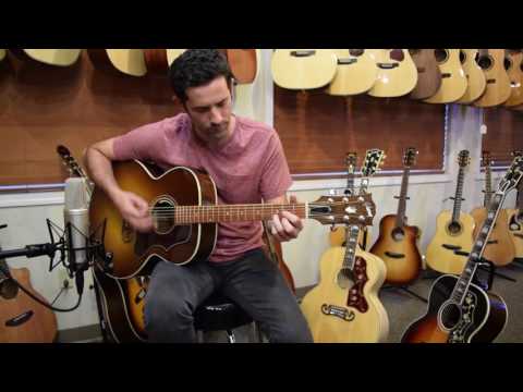 Gibson 2016 Jumbo Acoustic Shootout (J-200 Standard vs J-100 Walnut)