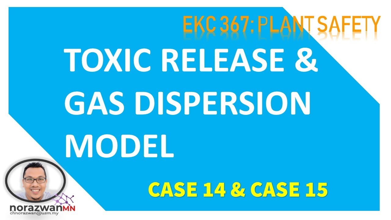 Gas Dispersion Model - Case 14 & Case 15
