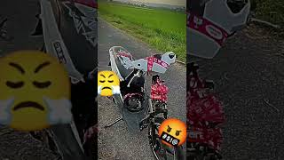 Download lagu Cuman motor beat sama orang luka #kecelakaan mp3