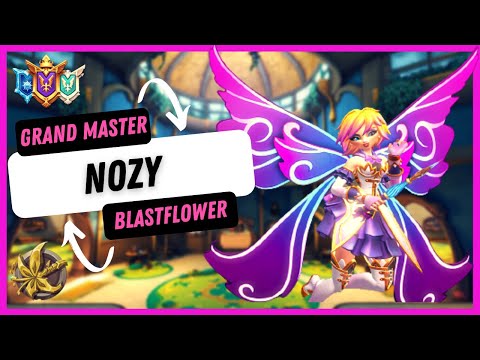 Nozy (Grand Master) Blast Flower 36 Kills Paladins Ranked Competitive
