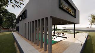 Mimari Tasarım, 3D Mimari Proje Animasyon Videosu | Yalova Villa Proje