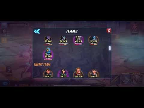 Partial Black Order + Minerva & Ultimus 142k punchup against Asgardians in blitz