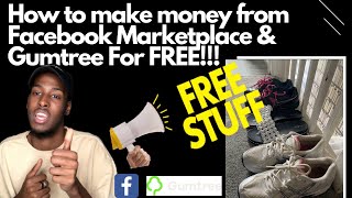 How to make money from Facebook Marketplace & Gumtree For free | Beginner Reselling guide | Ebay UK