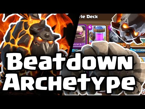 Clash Royale | Beatdown Archetype | Meta Tank Decks