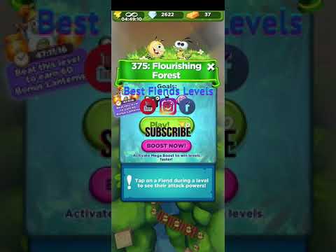 Best Fiends Level 375 Flourishing Forest
