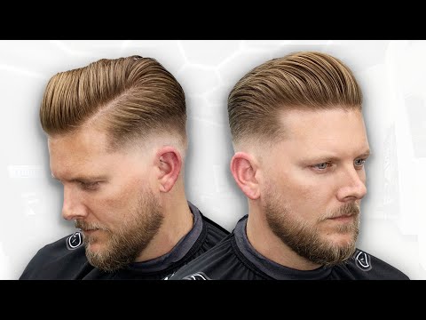 MUST SEE 👀 Skin Fade Pompadour Tutorial