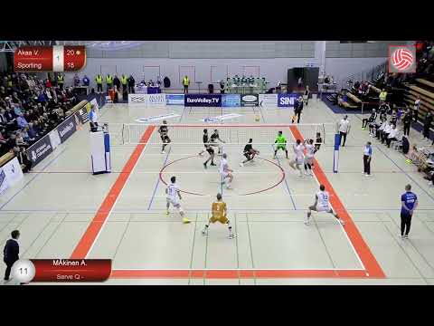 Akaa Volley - Sporting Lisbon CEV challenge cup