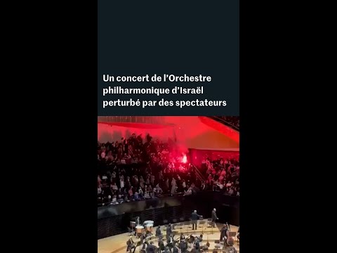 Philharmonie de Paris : le concert d’un orchestre israélien perturbé par des spectateurs
