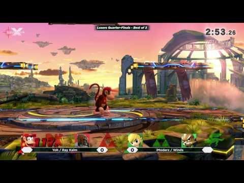 Yoh & Ray Kalm vs iModerz & Winds - LAN WAR X Spring '17 - Wii U Doubles Losers Quarters