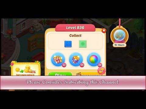 Matchington Mansion Level 836 / iOS/ Android