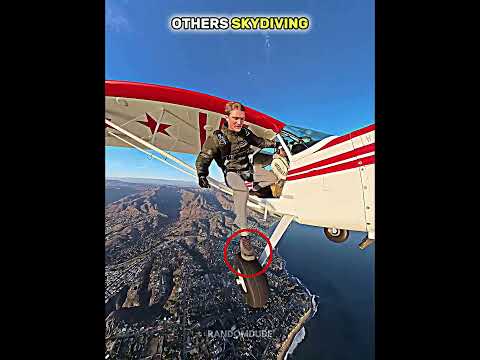 Normal drop VS Space Skydiving