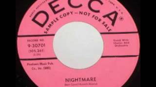 Horror Bop 45 - Billy Sills - Nightmare