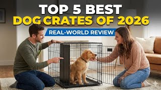 Top 5 Best Dog Crates of 2026 🐶 | Safe, Heavy-Duty & Wire Cr