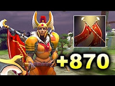 +870 Damage Legion Commander - by Wagamama 7.00 Dota 2