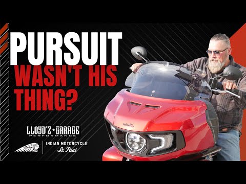 He swore he would never get a Pursuit!