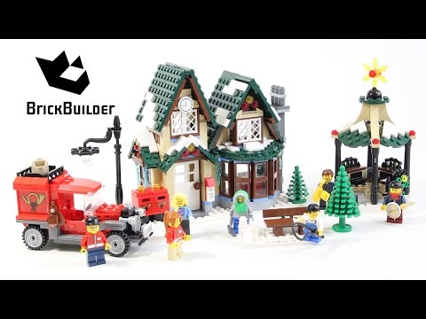 Vidéo LEGO Creator 10222 : La poste du village d’hiver