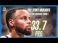 Stephen Curry Full Series Highlights Vs Kings 2023 WC Round 1 33 7 PPG 1080P 60 FPS