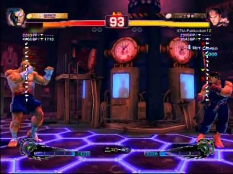 スパ4AE 2012 リュウ ランクマッチpart01 / SSF4AE 2012 Ranked Match Ryu part01