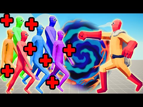 SAITAMA vs EVERY FUSION UNIT | TABS - Totally Accurate Battle Simulator