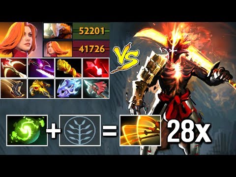 OMG Refresher Juggernaut vs PRO Lina 9 Items 28x Slashes Finish Craziest Game by Aui_2000