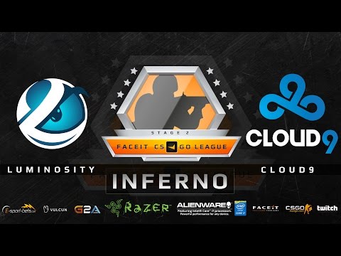 Luminosity vs Cloud9 - Inferno (FACEIT League 2015 Stage 2 NA)