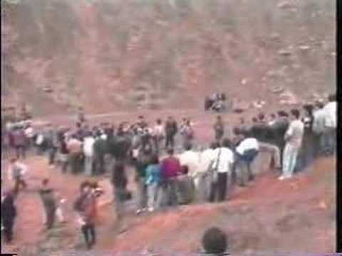 Exhumación de asesinados en La Cantuta