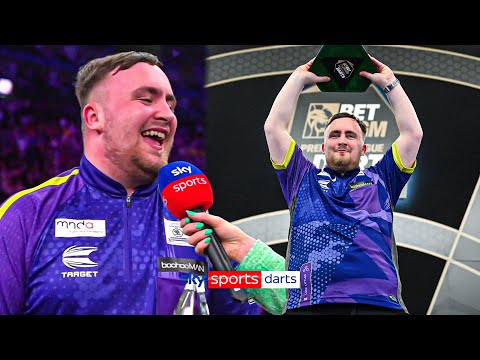 "To all my doubters. You're not doubting me anymore!" | Luke Littler REACTS to winning 2024 PL Darts
