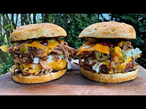 PULLED PORK BURGER - Die totale Burger-Eskalation