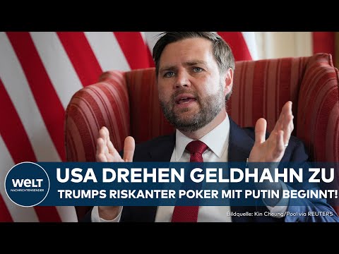 UKRAINE-KRIEG: USA stoppen Hilfe! Trump trifft Putin in Alaska, Debatte um Frieden und Gebietstausch