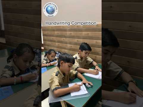 English Handwriting Competition 🤩