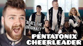 First Time Hearing PENTATONIX &quot;Cheerleader&quot; Reaction