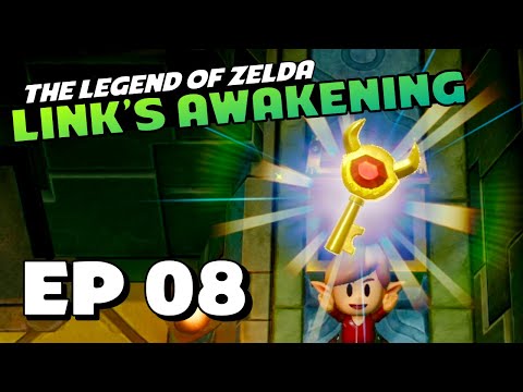 KEY CAVERN DUNGEON - Part 8 - The Legend of Zelda: Link's Awakening No-Commentary Walkthrough