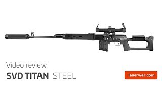Laser tag weapon - Sniper rifle SVD "Titan"