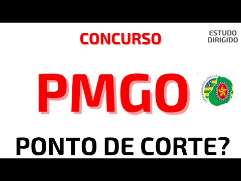 PMGO ponto de corte maior Goiânia e Entorno de BSB.  Concurso PCGO PMGO - Banca AOCP