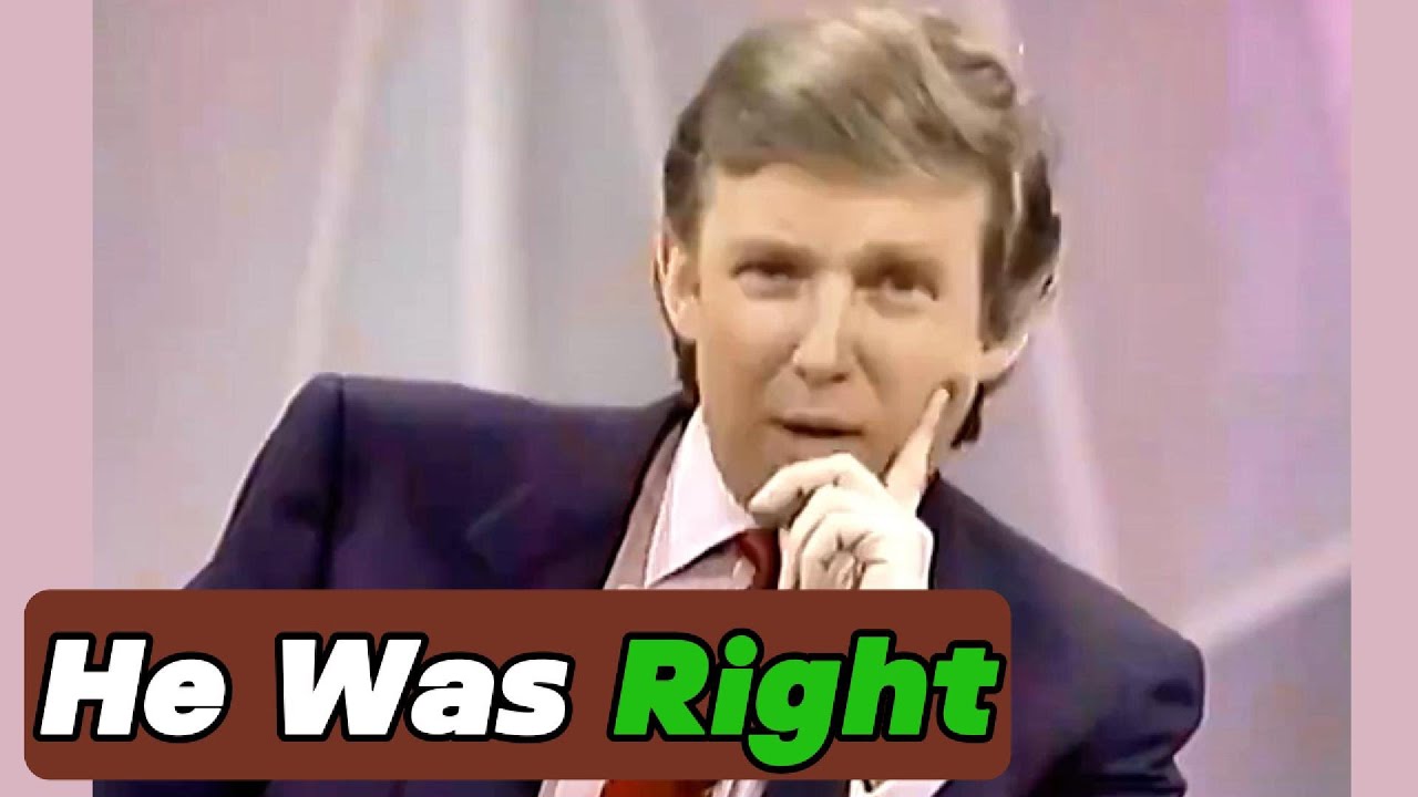 Trump Warned America in 1988