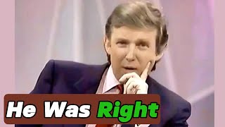 Trump Warned America in 1988
