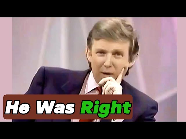 Trump Warned America in 1988