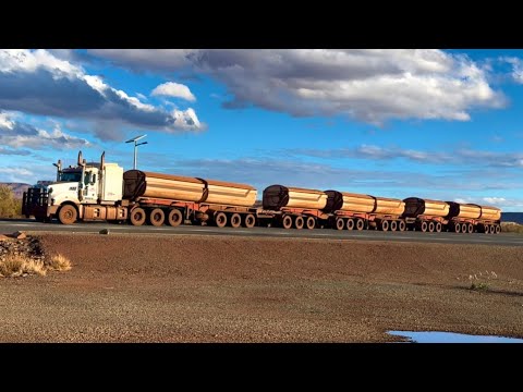 Road Trains and Trucking in Outback Australia