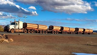 Road Trains and trucks in Outback Australia