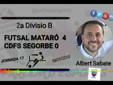 Declaraciones de Albert Sabate entrenador del Futsal Mataró ( jornada 17)