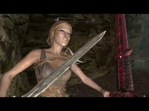 Skyrim eps 187 Killing Through Reachcliff Cave