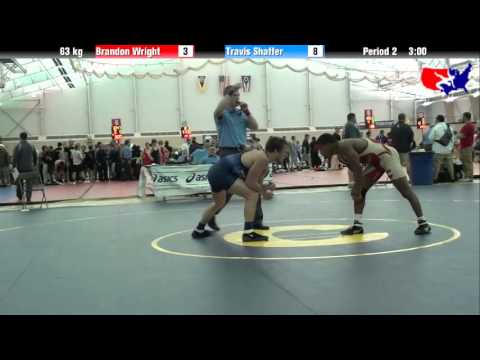 Brandon Wright vs. Travis Shaffer at 2013 ASICS University Nationals - FS