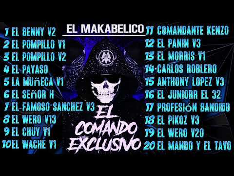 El Makabelico Mix(comando-exclusivo)#elrojo502 #elrojobelico #comandoexclusivo #makabelico #rap