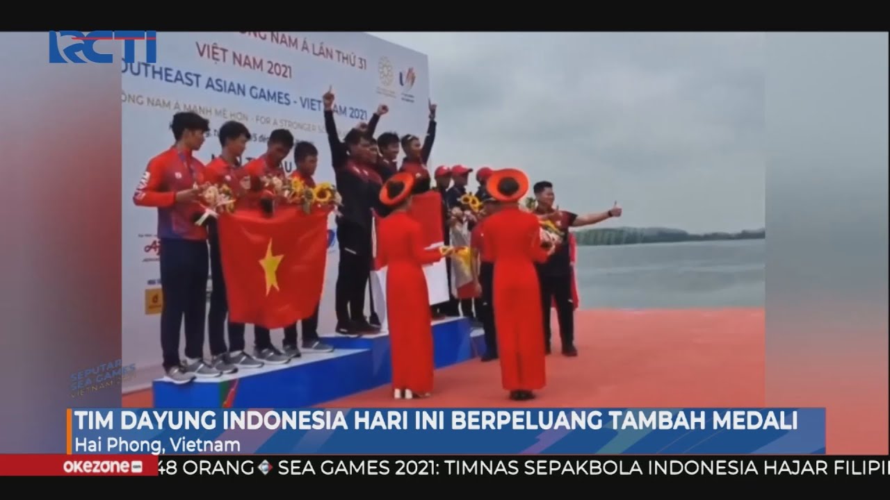 Tim Dayung Indonesia Raih Dua Emas SEA Games 2021 #SeputariNewsPagi 14/05