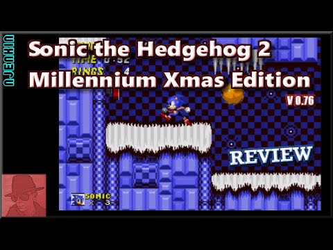 Sonic the Hedgehog 2 - Millennium Xmas Edition - on the SEGA Genesis / Mega Drive with Commentary !!